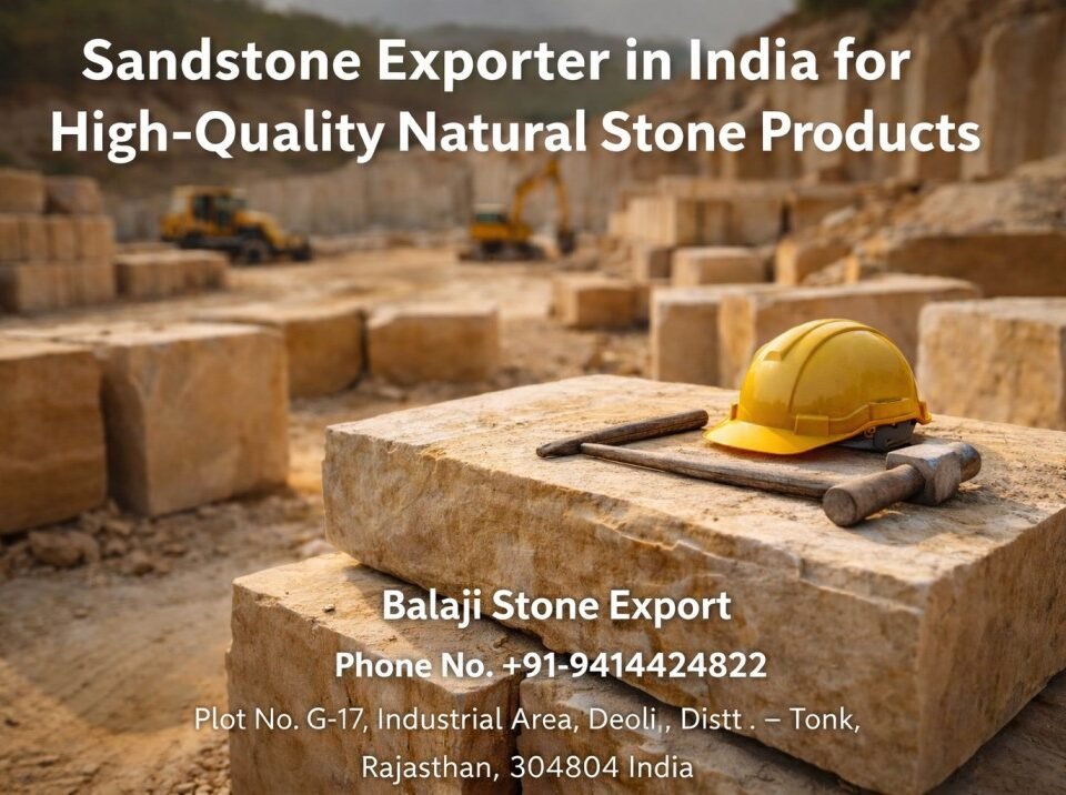 Sandstone Exporter in India
